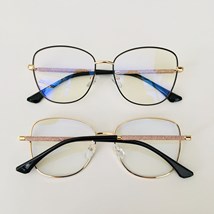 Armação de óculos de grau - Jenifer Glow 81005 - preto com dourado C5