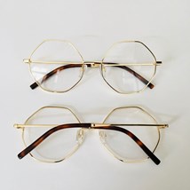 Armação de óculos de grau - Kaffera 0198 - dourado C2
