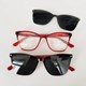 Armação de óculos de grau - Keyla 8004 - vermelho C4