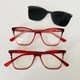 Armação de óculos de grau - Keyla 8004 - vermelho C4