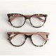 Armação de óculos de grau - Lavínia 5065 - Animal print haste rose