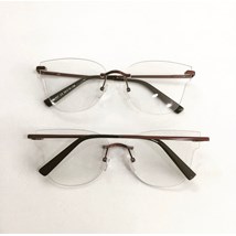 Armação de óculos de grau - Luisa 3 Pontos - Lilás Metálico C5