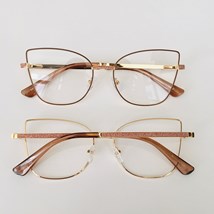 Armação de óculos de grau - Maísa 82152 - nude chocolate C8