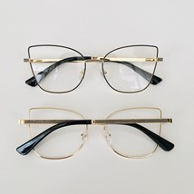 Armação de óculos de grau - Maísa 82152 - preto com dourado C1