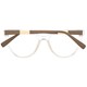 Armação de óculos de grau - Majuh - Dourado claro transparente C4