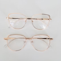 Armação de óculos de grau - Mariana 303 - Rose gold C7 Armação de óculos de grau - Mariana 303 - Rose gold C7