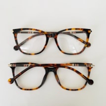 Armação de óculos de grau - Mariana Coral 6181 - animal print C2 Armação de óculos de grau - Mariana Coral 6181 - animal print C2