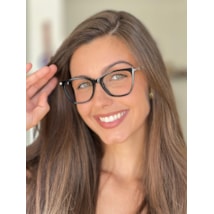 Armação de óculos de grau - Mariana Coral 6181 - preto C1