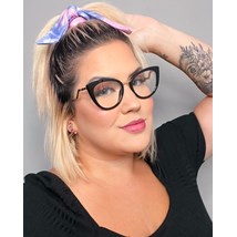 ARMAÇÃO DE ÓCULOS DE GRAU - MARILU 0515 - PRETO ARMAÇÃO DE ÓCULOS DE GRAU - MARILU 0515 - PRETO