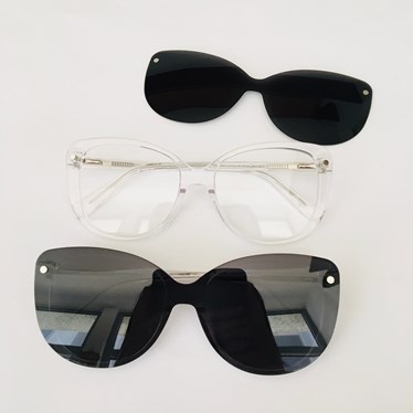 Armação de óculos de grau - Marli 3746 - Transparente