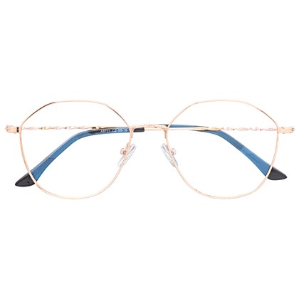 Armação de óculos de grau - Marselha 9721 - Rose Gold Armação de óculos de grau - Marselha 9721 - Rose Gold
