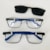 preto haste azul detalhe branco