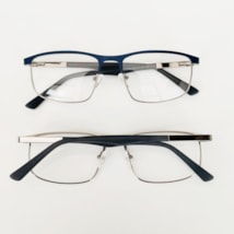 Armação de óculos de grau masculino - Antony 6978 - azul C5 Armação de óculos de grau masculino - Antony 6978 - azul C5