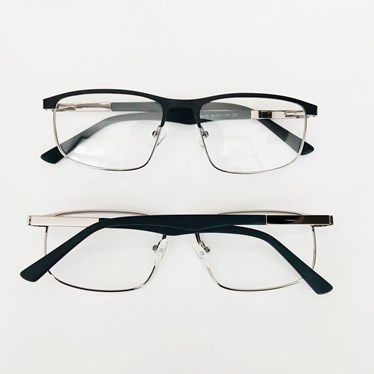 Armação de óculos de grau masculino - Antony 6978 - preto C3