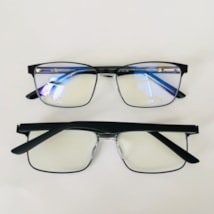 Armação de óculos de grau masculino - Bento 96008 - preto Armação de óculos de grau masculino - Bento 96008 - preto