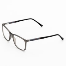 ARMAÇÃO DE ÓCULOS DE GRAU MASCULINO- CAIO 7007 - CINZA C4 ARMAÇÃO DE ÓCULOS DE GRAU MASCULINO- CAIO 7007 - CINZA C4