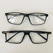 ARMAÇÃO DE ÓCULOS DE GRAU MASCULINO- CÉSAR SPORT 9141 - PRETO COM CINZA C2 ARMAÇÃO DE ÓCULOS DE GRAU MASCULINO- CÉSAR SPORT 9141 - PRETO COM CINZA C2