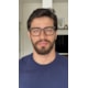 Armação de óculos de grau masculino - Daniel quadrado 0161 - marrom escuro fosco