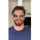 Armação de óculos de grau masculino - Daniel quadrado 0161 - transparente clip on transparente