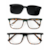 verde militar com animal print