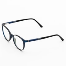 ARMAÇÃO DE ÓCULOS DE GRAU MASCULINO- DIOGO 7008 - AZUL C5 ARMAÇÃO DE ÓCULOS DE GRAU MASCULINO- DIOGO 7008 - AZUL C5