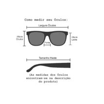 Armação de óculos de grau masculino - Fabrício 233 - preto detalhe verde C6