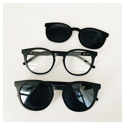 Armação de óculos de grau masculino - Giancarlo 99129 - preto com detalhe azul C1 Armação de óculos de grau masculino - Giancarlo 99129 - preto com detalhe azul C1