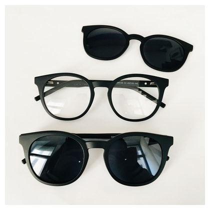 Armação de óculos de grau masculino - Giancarlo 99129 - preto com detalhe verde C2 Armação de óculos de grau masculino - Giancarlo 99129 - preto com detalhe verde C2