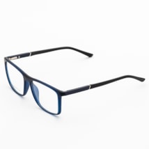 ARMAÇÃO DE ÓCULOS DE GRAU MASCULINO- JÚNIOR 633066 - AZUL C5 ARMAÇÃO DE ÓCULOS DE GRAU MASCULINO- JÚNIOR 633066 - AZUL C5