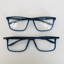 Armação de óculos de grau masculino - Luidi 1001 - azul C2