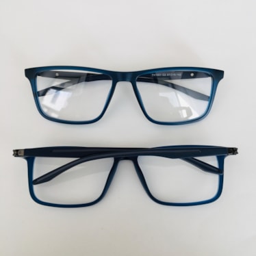 Armação de óculos de grau masculino - Luidi 1001 - azul C2