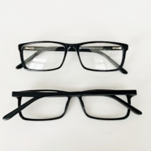 ARMAÇÃO DE ÓCULOS DE GRAU MASCULINO- MANUEL 3669 - PRETO ARMAÇÃO DE ÓCULOS DE GRAU MASCULINO- MANUEL 3669 - PRETO
