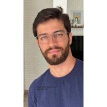 Armação de óculos de grau masculino - Noah 1018 - grafite haste detalhe preto C3