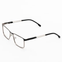 ARMAÇÃO DE ÓCULOS DE GRAU MASCULINO- RAFAEL 8460 - PRETO COM GRAFITE ARMAÇÃO DE ÓCULOS DE GRAU MASCULINO- RAFAEL 8460 - PRETO COM GRAFITE