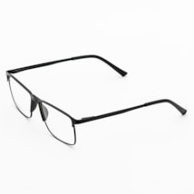 ARMAÇÃO DE ÓCULOS DE GRAU MASCULINO- RENAN 8397 - PRETO C1 ARMAÇÃO DE ÓCULOS DE GRAU MASCULINO- RENAN 8397 - PRETO C1