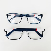 Armação de óculos de grau masculino - Rodrigo 8002 - azul C4