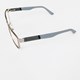 Armação de óculos de grau masculino - Rodrigo 8002 - prata C2