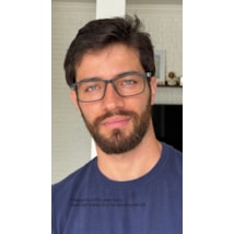 Armação de óculos de grau masculino - Thiaguinho 0270 - preto fosco haste detalhe branco e cinza clip on preto c6