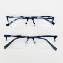 Armação de óculos de grau masculino - Yuri 6980 - azul C5 Armação de óculos de grau masculino - Yuri 6980 - azul C5