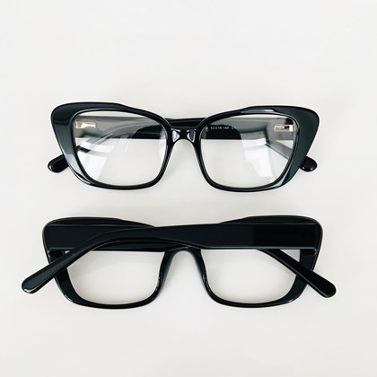 Armação de óculos de grau - Maud 3838 - preto