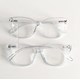 Armação de óculos de grau - Maud - Azul transparência