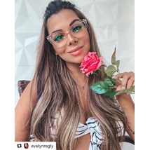 Armação de óculos de grau - Maud - Rose transparência Armação de óculos de grau - Maud - Rose transparência