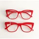 Armação de óculos de grau - Maud - Vermelho