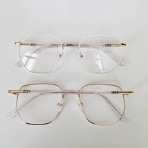 Armação de óculos de grau - Melanie Coral 5035 - branco com dourado c4