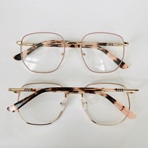 Armação de óculos de grau - Melanie Coral 5035 - nude ponteira animal print C6