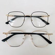 Armação de óculos de grau - Melanie Coral 5035 - preto com dourado C1