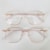 rose gold ponteira transparente