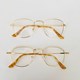 Armação de óculos de grau - Melanie hexagonal 8031 - dourado C6
