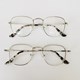 Armação de óculos de grau - Melanie hexagonal 8031 - prata C2