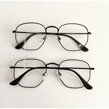 Armação de óculos de grau - Melanie OM88017 - Preto